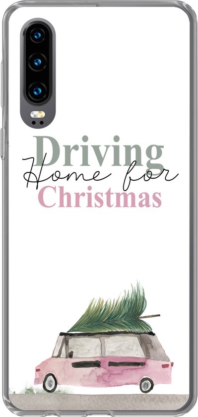 Coque Huawei P30 Noel Arbre De Noel Citation Coque De Telephone En Siliconen Bol Com