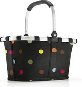 Reisenthel Carrybag Shopping Basket Taille XS - 5L - Dots Zwart