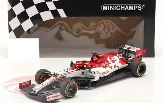 Alfa Romeo Racing F1 C39 #99 2020 Launch Spec - 1:18 - Minichamps | bol.com
