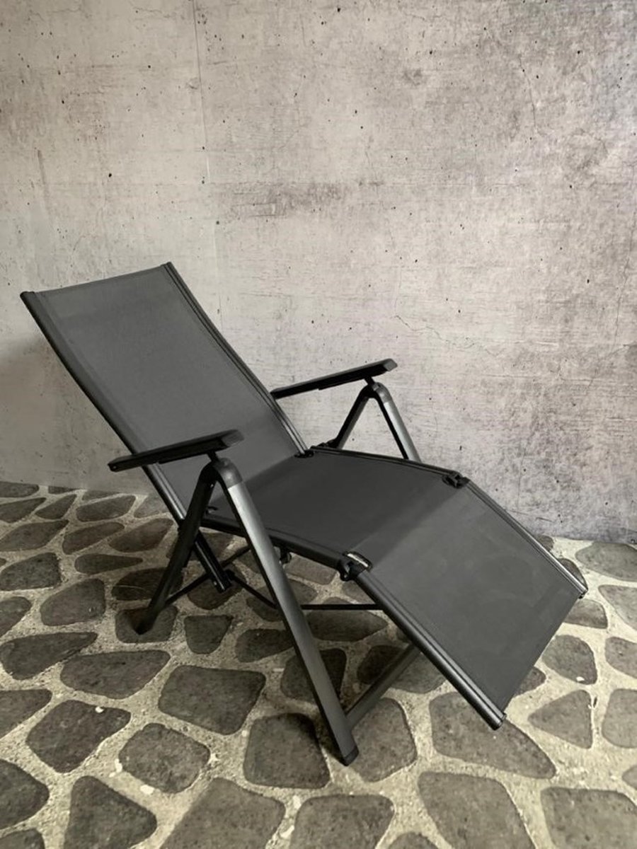 Sens-Line Levy relax chair alu/textileen