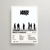 Linkin Park Poster - Minutes to Midnight Album Cover Poster - Linkin Park LP - A3 - Linkin Park Merch - Muziek