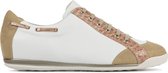 La Cabala Sneakers Dames - Lage sneakers / Damesschoenen - Leer - L902016NGK7145F26     -  Wit combi - Maat 39.5