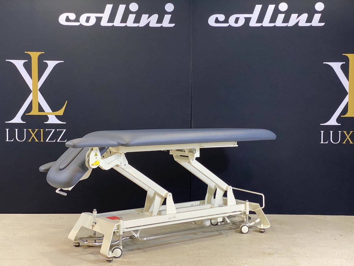 Collini Fysio Pro C 4-Delig Elektrische Behandelbank | Professionele Fysiotherapie- & Onderzoekstafel | Verstelbaar & Ergonomisch