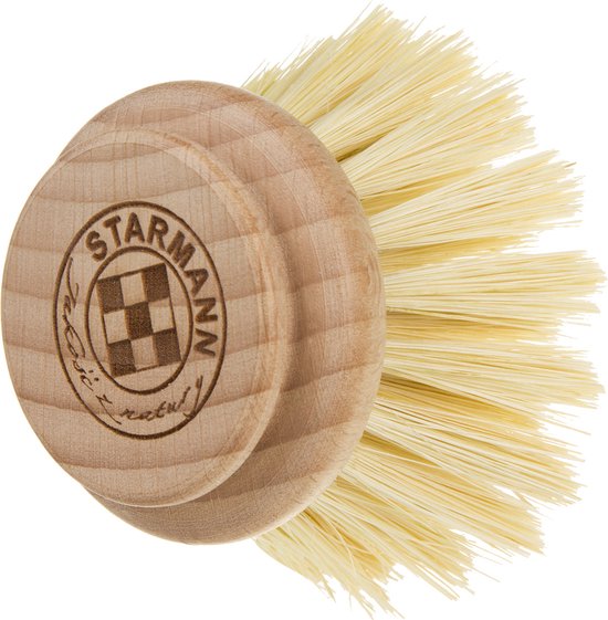 Starmann - Houten borstel flessenborstel Keukenborstel (vervangende kop) van Starmann — afbeelding 2