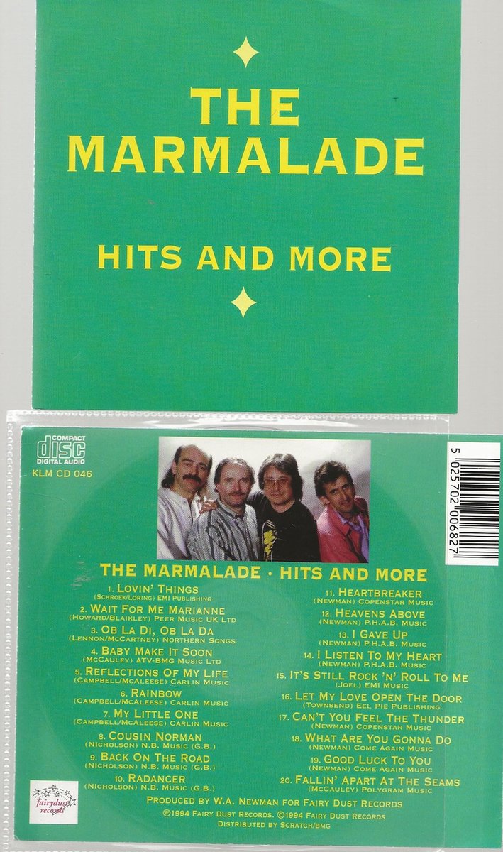 THE MARMALADE HITS and MORE