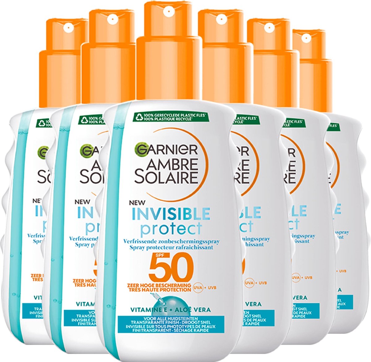 Garnier Ambre Solaire Invisible Protect Refresh Spray Solaire ...