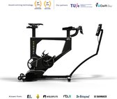 TrueKinetix TrueBike Bright - Hometrainer - Spinningfiets / Cardio fiets voor thuis - Geautomatiseerde Weerstand - Verstelbaar - WIFI - Zwift - Gratis trainingsapp - Zwart - Crank 172,5 mm