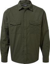 Craghoppers - UV blouse voor mannen - Lange Mouwen - Kiwi - Groen - maat M