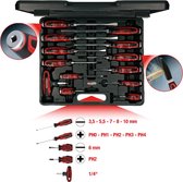 KS Tools Philips & sleufkopschroevendraaier set (13 stuks)
