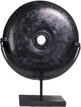 Bazar Bizar - Ornament The Black River Stone on Stand groot