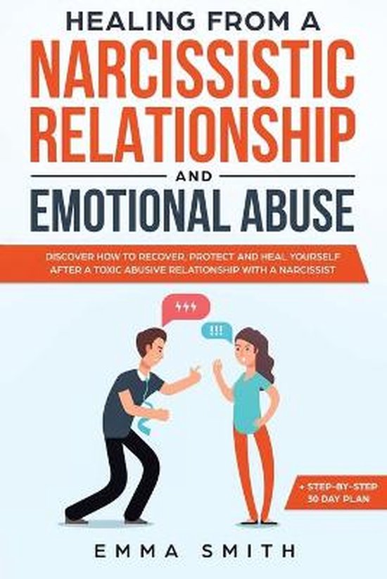 Healing from A Narcissistic Relationship and Emotional Abuse - cover