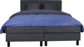 Slaapdirect Boxspring Sevilla 180x200 | Complete set, inclusief hoofdbord + matras + topper