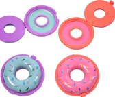 Kinder lipgloss donuts - 2 stuks lip gloss voor kinderen met donut vormpje - Lip balm donut