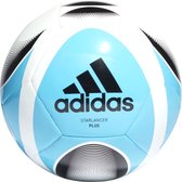 Adidas voetbal starlancer Plus Ball - maat 5 - blauw/wit