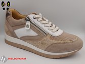 Helioform dames sneaker, wit/beige H308 , maat 42