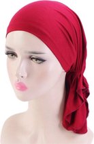 Hoofddoek – Hijab – Hoofddeksel – Islamitisch – Tulband – Muts – Moslima – Rood