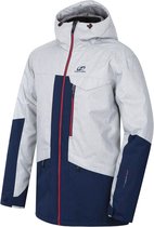 Hannah Ski-jas Tiersen Heren Polyester Lichtgrijs/navy Maat Xl