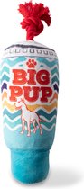 Petshop by Fringe Studio 289745 Big Pup - Speelgoed voor dieren - honden speelgoed – honden knuffel – honden speeltje – honden speelgoed knuffel - hondenspeelgoed piep - hondenspee
