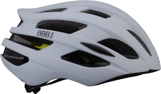 BBB Cycling Hawk MIPS Racefiets Helm - Wielrenhelm - Fietshelm Volwassenen - Mat Wit - Maat M - Fietshelm MIPS - BHE-153 van BBB Cycling — afbeelding 4