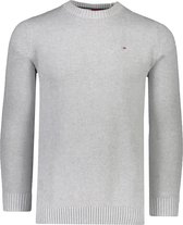 Tommy Hilfiger Sweater Grijs Oversized - Maat XL - Heren - Lente/Zomer Collectie - Katoen