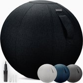 Dynaseat – Ergonomische Zitbal voor Kantoor en Thuis – Incl pomp – Zwart - 65 cm