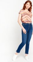 LOLALIZA Slim jeans - Donker Blauw - Maat 46