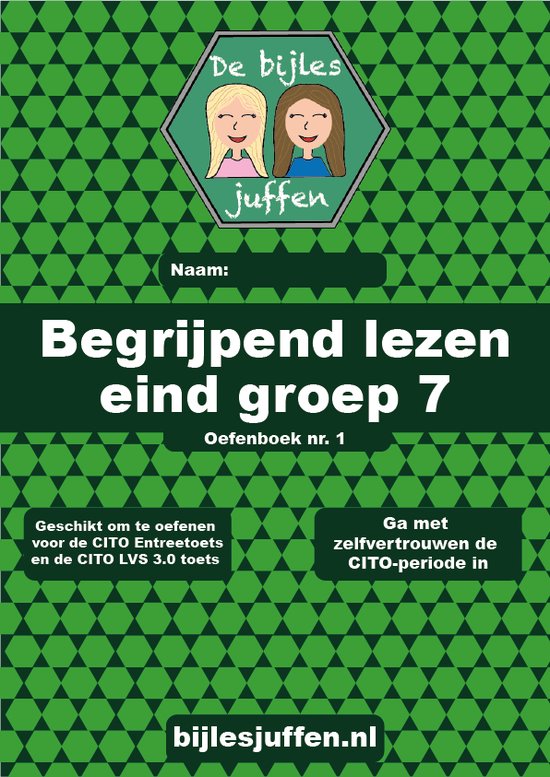 Oefenboek CITO begrijpend lezen eind groep 7 deel 1