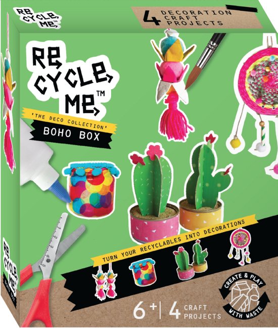 Vertellen Ontslag nemen Bek Re Cycle Me Huisdecoraties knutselen: BOHO BOX | bol.com