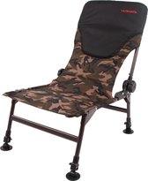 Ultimate Recliner Chair - Chaise de pêche - Dossier réglable - Camouflage