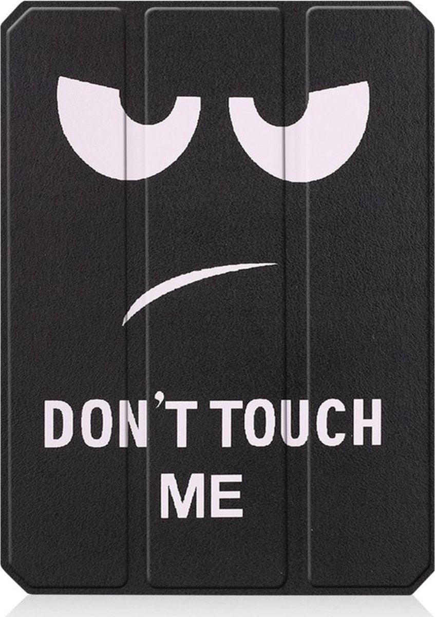 Bescherm-Cover Hoes Map geschikt voor iPad Mini 6 - DON'T TOUCH ME - A2567 - A2668