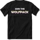 Saitama T-Shirt | Join the wolfpack Crypto ethereum Heren / Dames | bitcoin munt cadeau - Zwart - L
