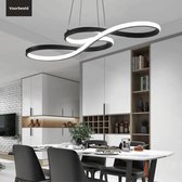 Hanglamp - Moderne Kroonluchter - Minimalistisch - Energiezuinig - Zwart