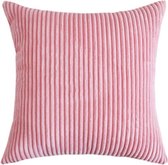 Kussenhoes 60x60 cm - Rubber Roze - Kussenhoesje - Kussen Hoes - Woonkamer - Decoratie - Bank - Corduroy