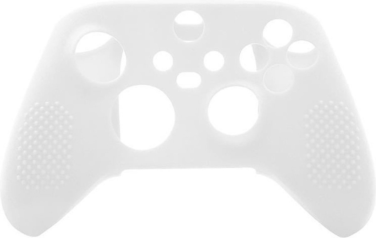 Silicone Hoes / Skin voor XBOX Series X - S Controller Transparant