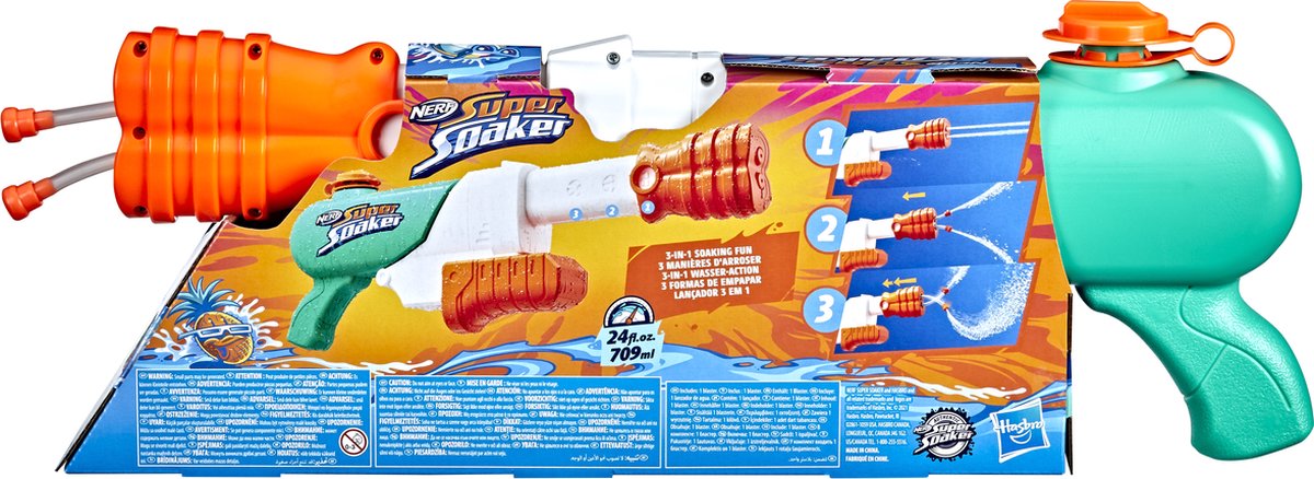 NERF Super Soaker Hydro Frenzo - Waterpistool — afbeelding 4