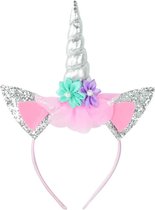 Bandeau Unicorn - fille diadème licorne - diadème - couronne d'anniversaire - embellissement licorne - argent
