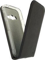 Samsung Galaxy Xcover 3 Hoesje - Mobilize - Gelly Classic Serie - Kunstlederen Flipcase - Zwart - Hoesje Geschikt Voor Samsung Galaxy Xcover 3