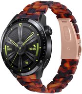 Bracelet résine Strap-it Huawei Watch GT 3 46mm - lave - 46mm