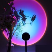 Loft Home Zonsondergang Lamp | Projectorlamp | Sunset Lamp | Sfeerverlichting | Decoratieve Lamp | Rainbow Lamp