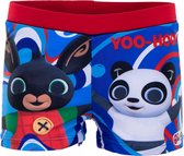Bing Bunny & Pando Zwembroek - rode band - maat 116