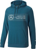 Mercedes Logo Hoody Coral blue L - Formule 1 - Lewis Hamilton - George Russel