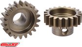 Team Corally - M1.0 Pinion – Short Wide Teeth – Hardened Steel - 20 Teeth - Shaft Dia. 8mm