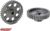Team Corally - 48 DP Motortandwiel - Kort - Hard geanodiseerd AL7075 - 40 Tanden - Motoras dia. 3.17mm