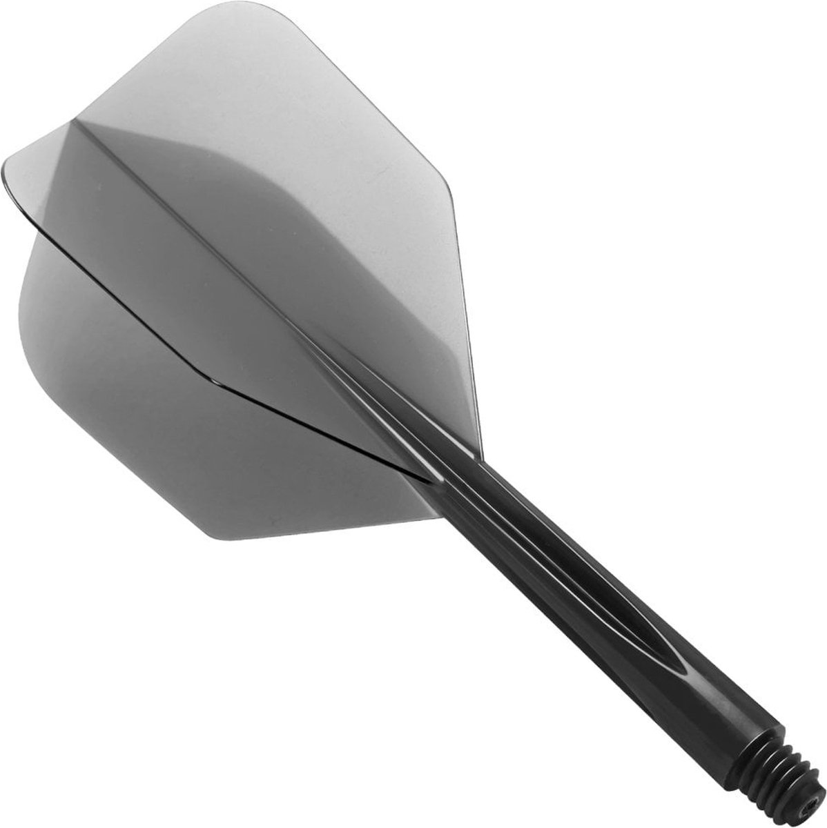 Condor Zero Stress Flight System - Small Clear Black - Dart Flights Short