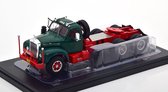 Mack B61 Truck 3-Assi 1953 Green and Red