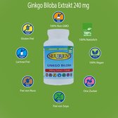 Seuren Nutrients Ginkgo Biloba Extract  240 mg 200 Capsules