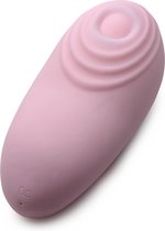 XR Brands Pleasure Pulse - Pulsating Silicone Clit Stimulator pink