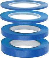 ModelCraft PMA3000/4 Tape de masquage Flexible (1, 2, 3 et 6 mm) Lot de quatre Tape