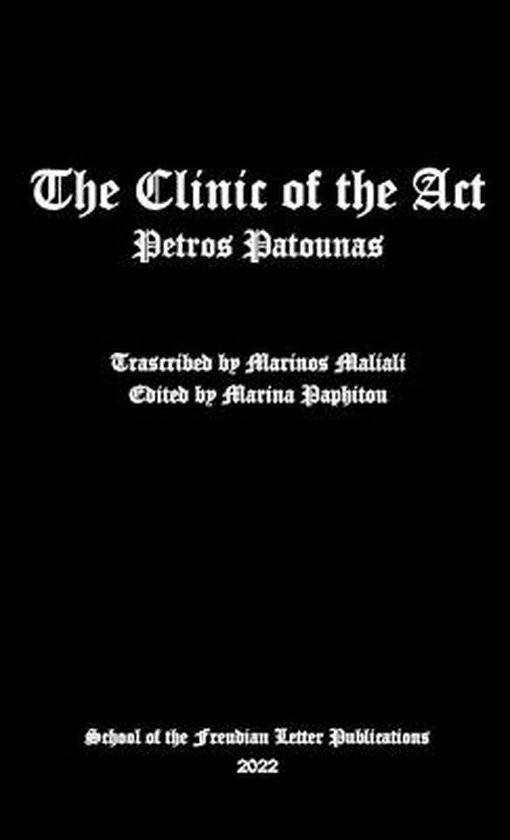 The Clinic of the Act - cover