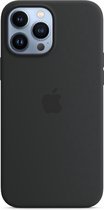 Siliconenhoesje met MagSafe voor iPhone 13 Pro Max - Middernacht